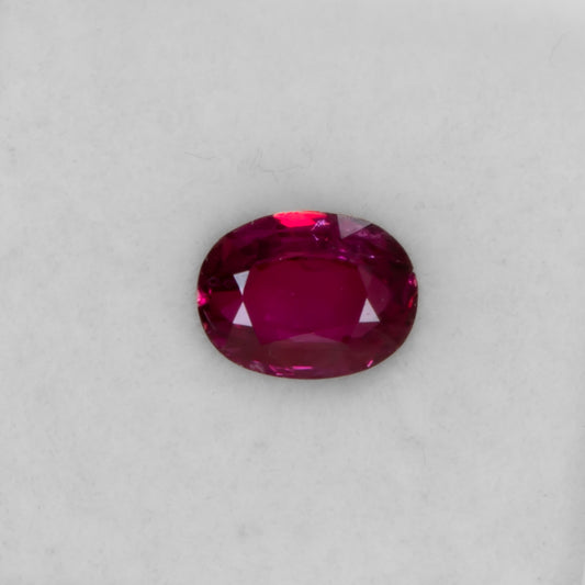 1.04 CT NATURAL UNHEATED RUBY - OVAL CUT