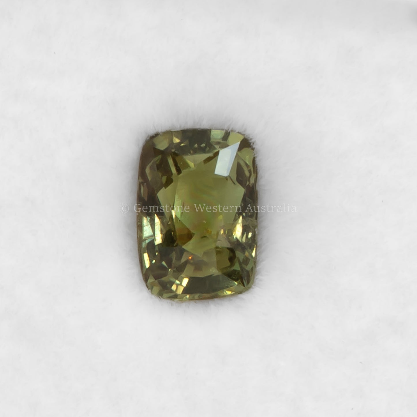 1.26 CT NATURAL ALEXANDRITE -  RECTANGULAR CUSHION CUT