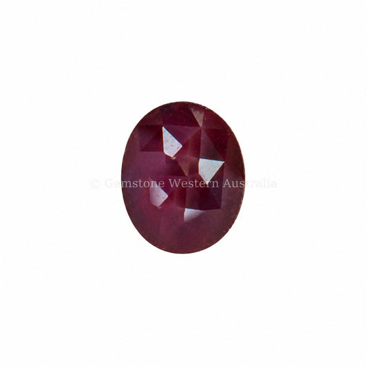 1.04 ct natural certified ruby, oval cut loose gemstone