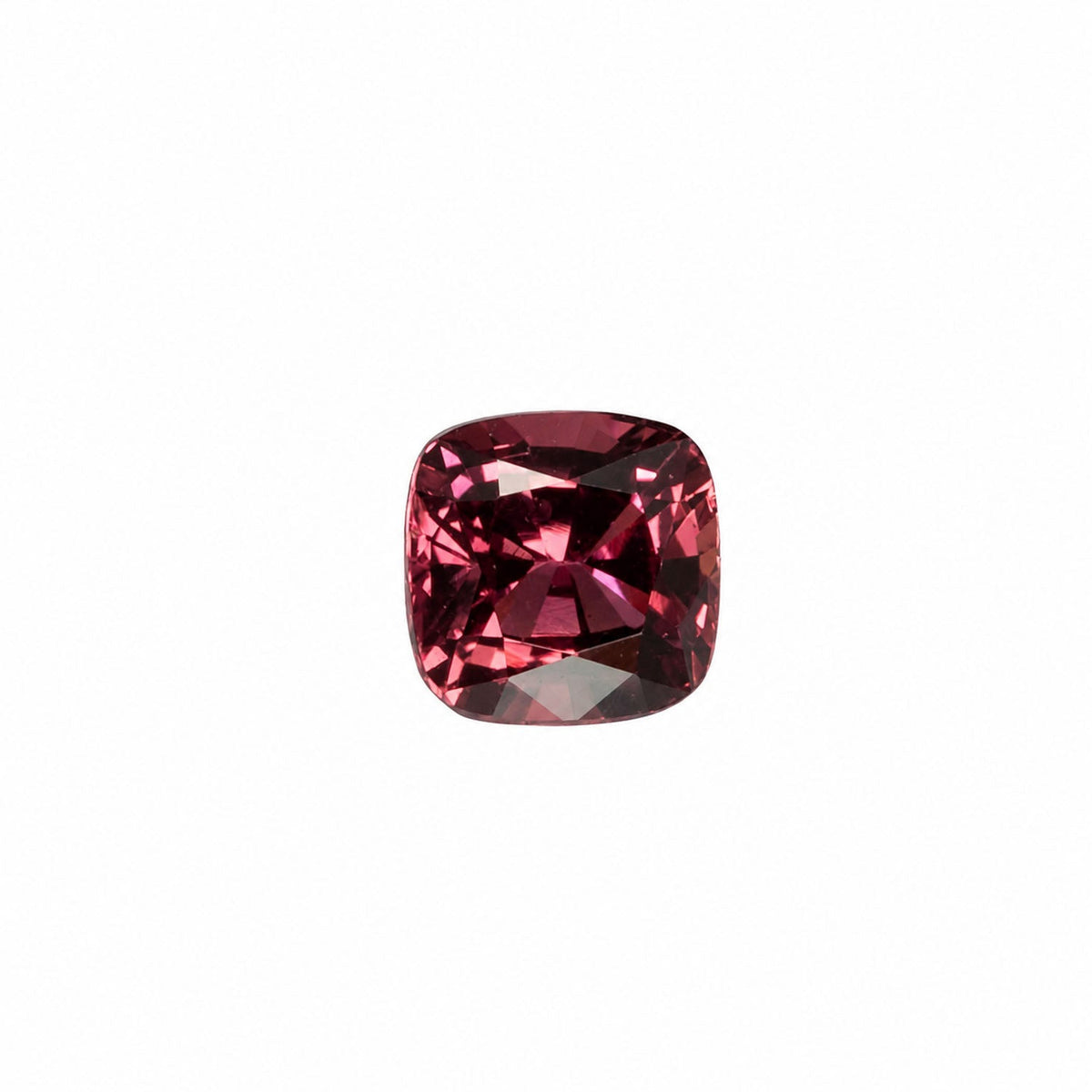 1.02 ct natural brown sapphire, cushion cut, second lighting view