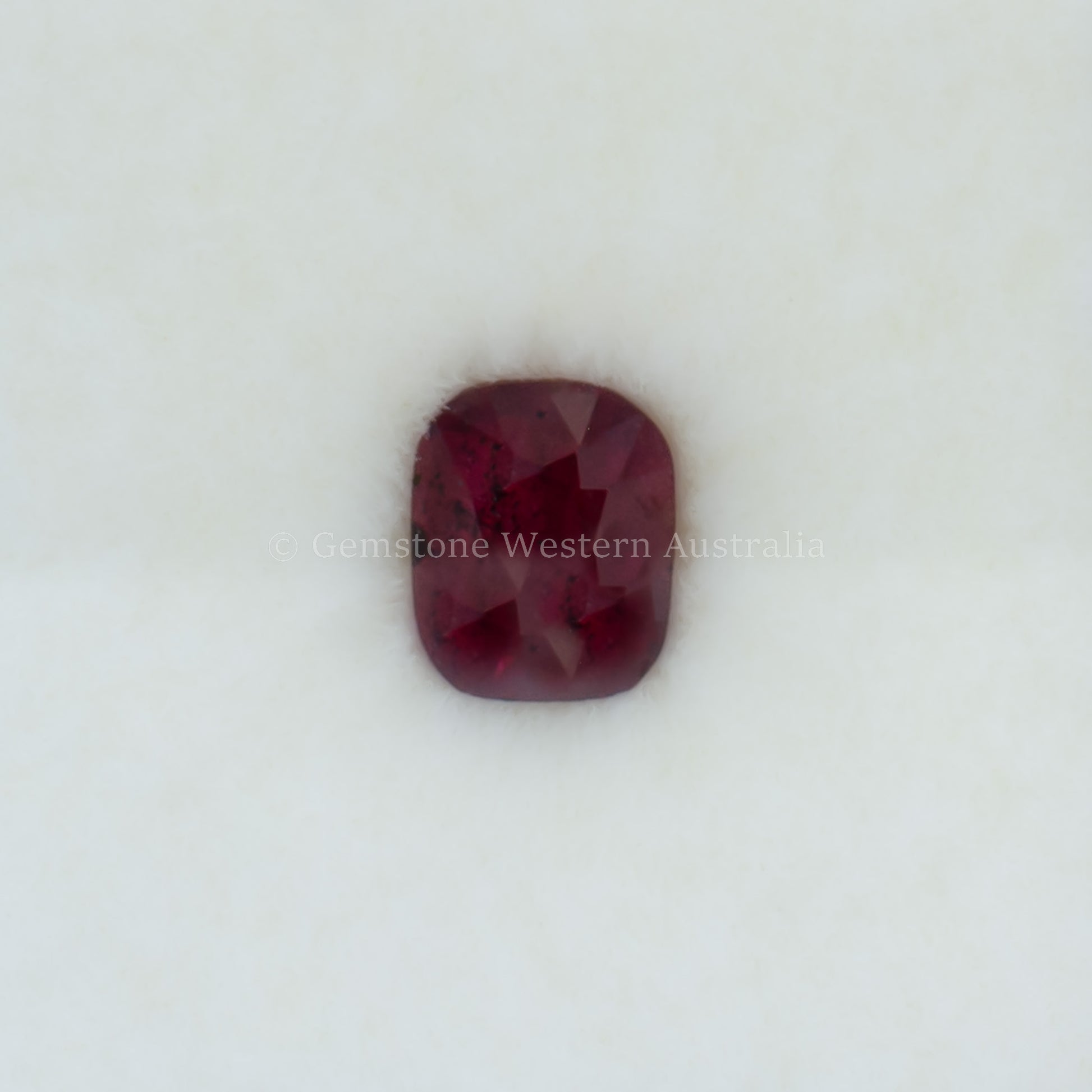 0.98 Ct Natural Unheated Ruby - Cushion Cut