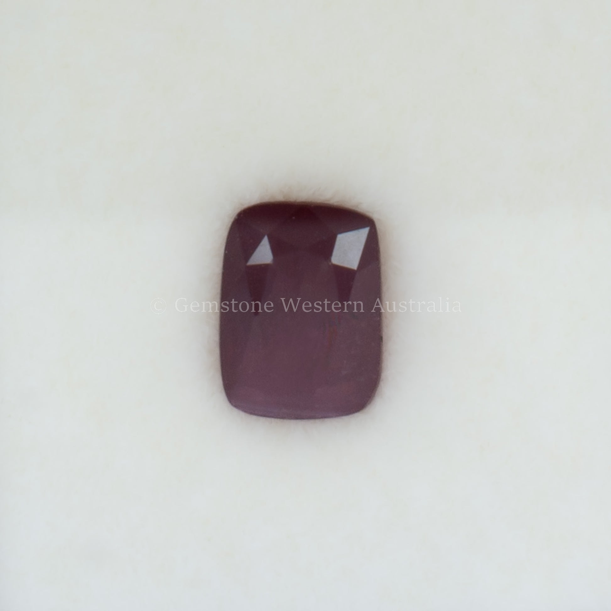1.27 Ct Natural Unheated Ruby - Rectangular Cushion Cut