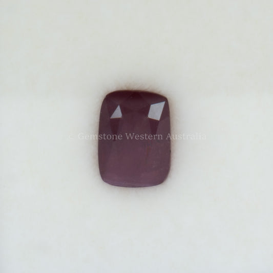 1.27 Ct Natural Unheated Ruby - Rectangular Cushion Cut