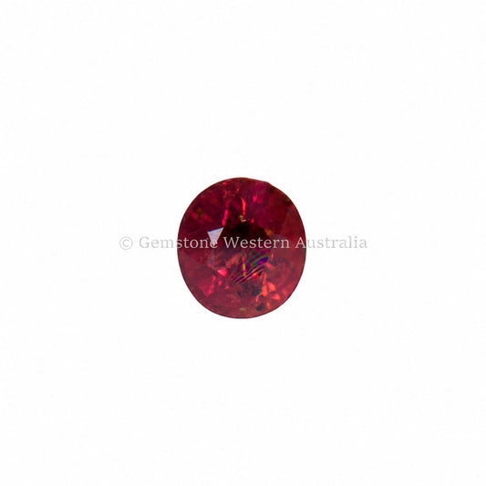 0.68 ct natural unheated ruby, oval cut loose gemstone