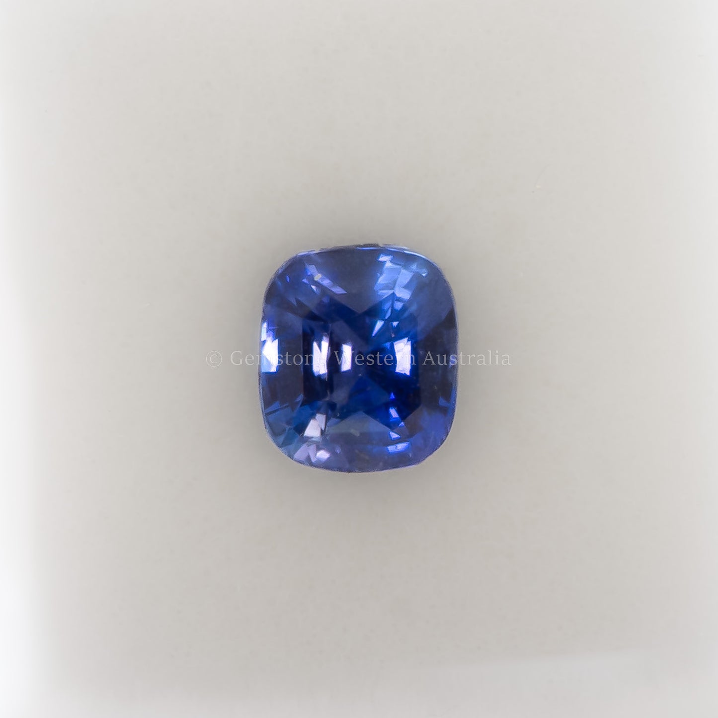 2.00 CT UNHEATED NATURAL BLUE SAPPHIRE CUSHION CUT