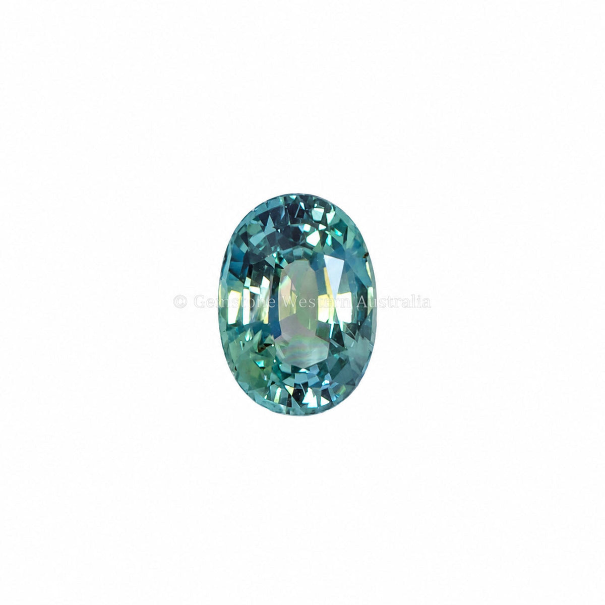 1.18 ct oval cut alexandrite photographed in daylight