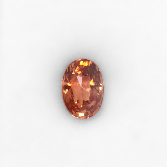 1.02 CT NATURAL UNHEATED PADPARADSCHA - OVAL CUT