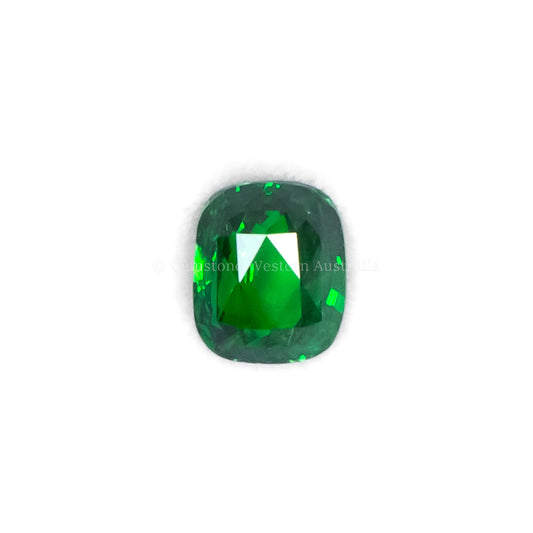 2.05 CT NATURAL GARNET TSAVORITE - CUSHION RECTANGULAR CUT