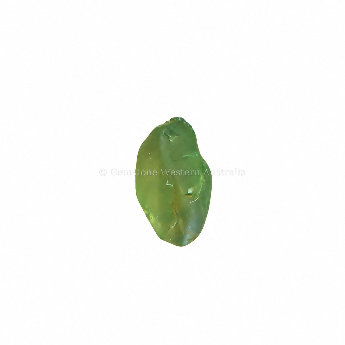 1.05 ct rough cut alexandrite photographed in daylight