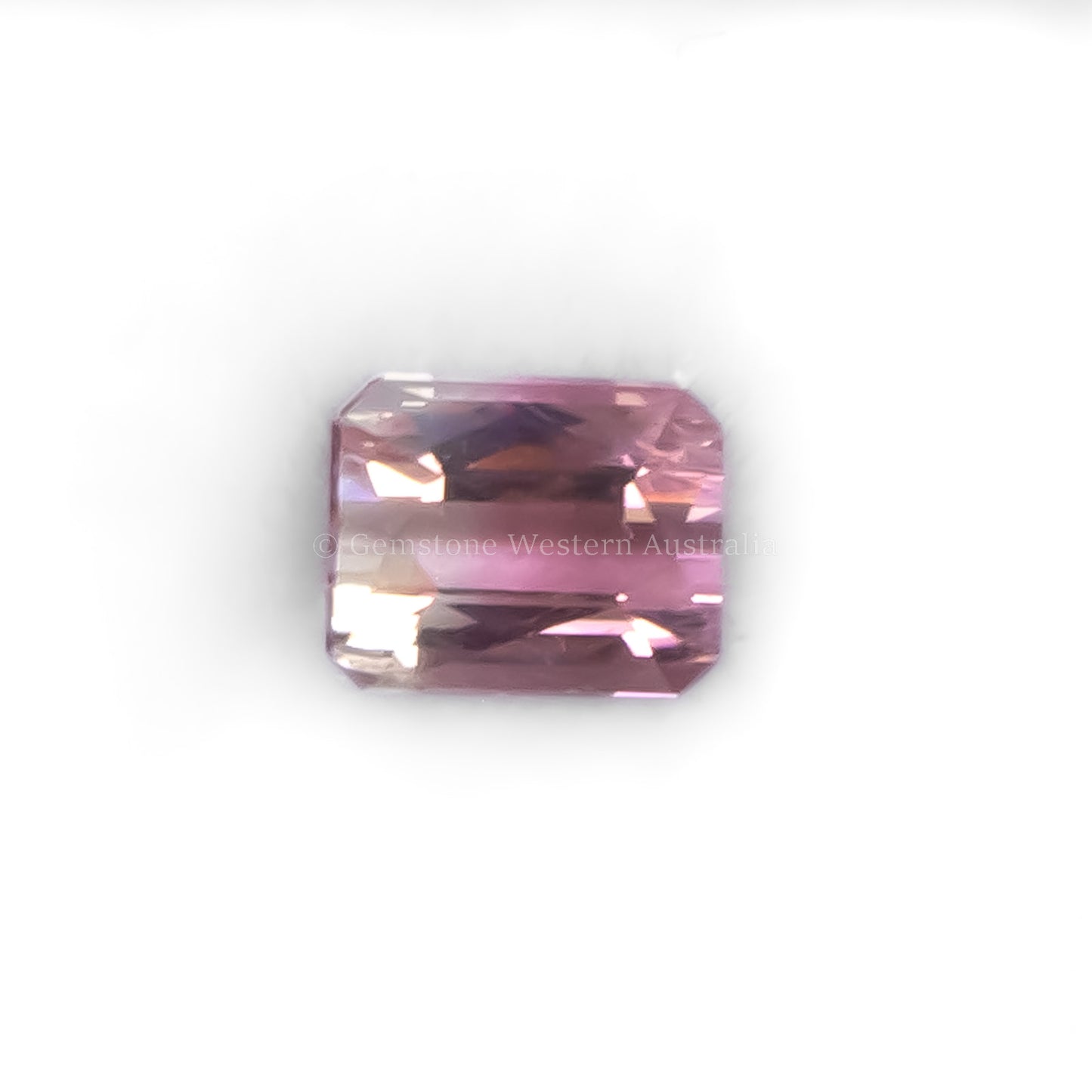 1.43 CT NATURAL BICOLOUR TOURMALINE - OCTAGONAL CUT