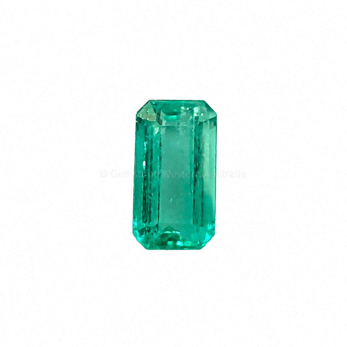 0.91 ct natural Colombian emerald, pear cut loose gemstone