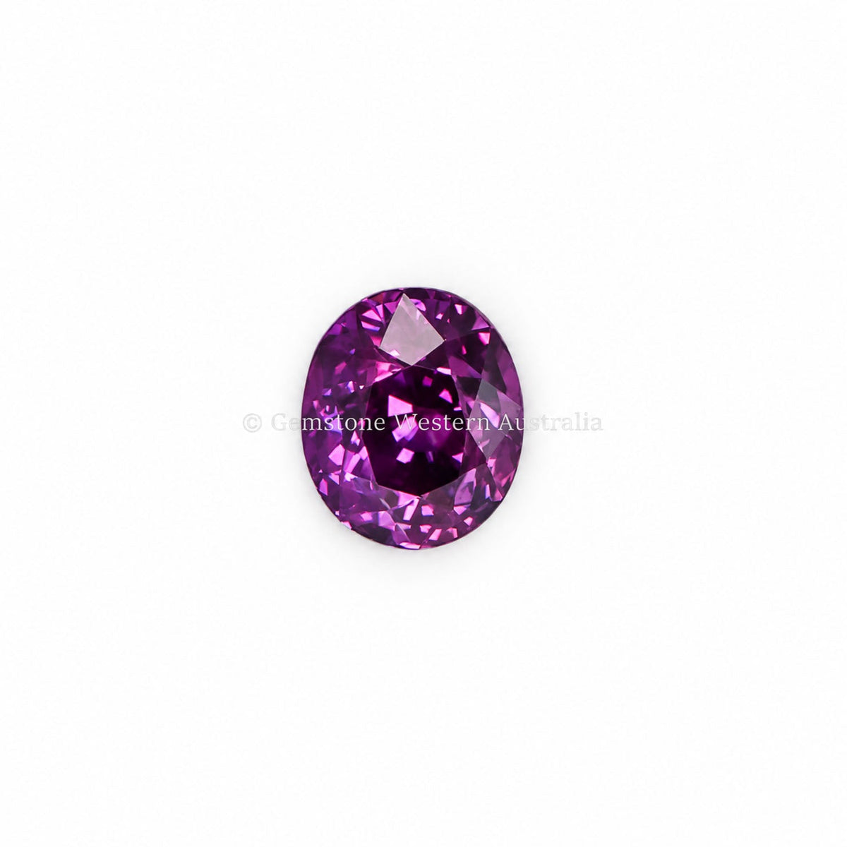 1.02 ct natural unheated pink sapphire, oval cut