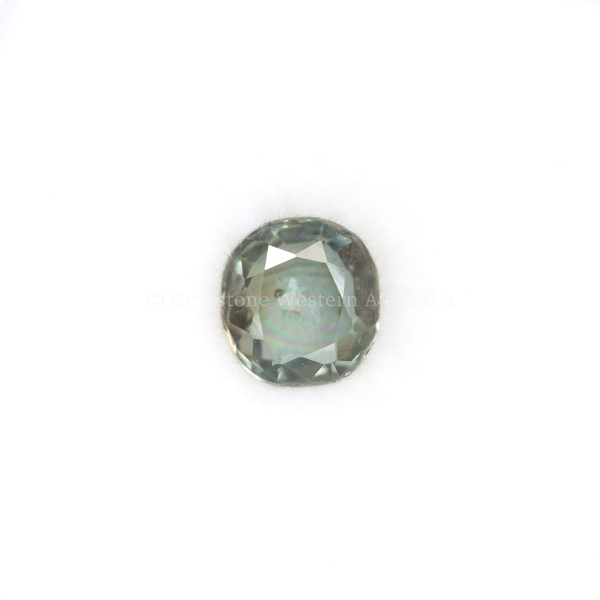 0.42 CT NATURAL ALEXANDRITE - CUSHION CUT - WHITE LIGHT