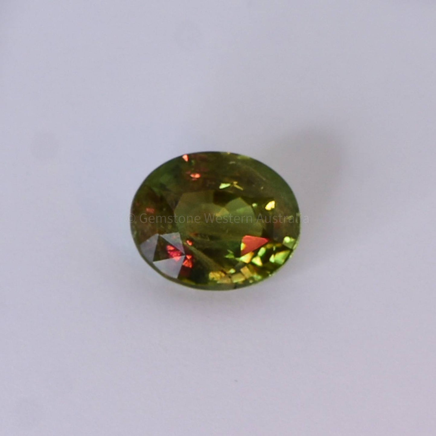 4.14 CT NATURAL ALEXANDRITE OVAL MIX CUT - NATURAL CHRYSOBERYL