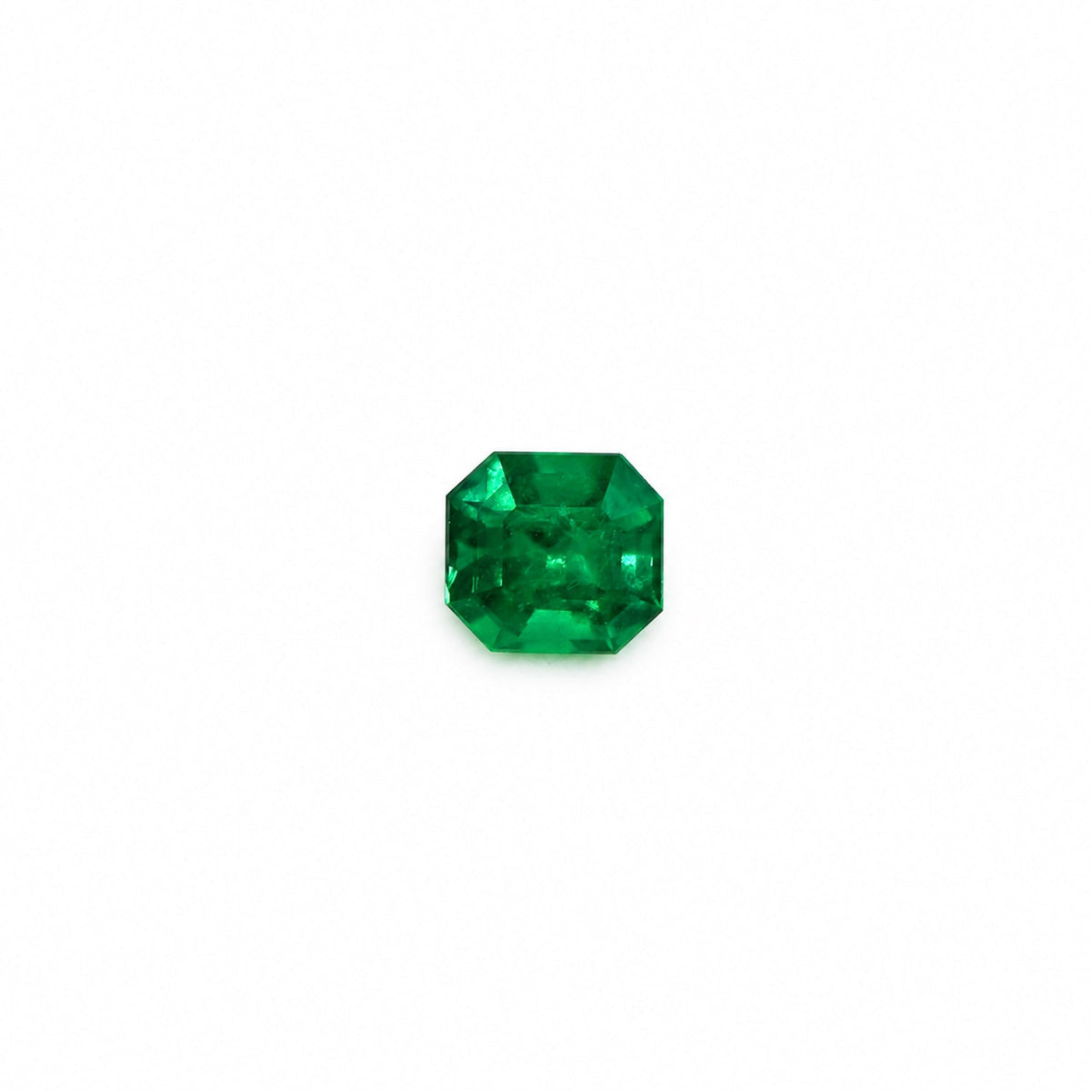 1.80 ct vivid green Colombian emerald loose gemstone