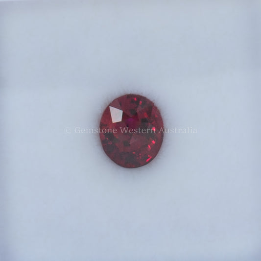 1.02 CT NATURAL UNHEATED RUBY - OVAL CUT