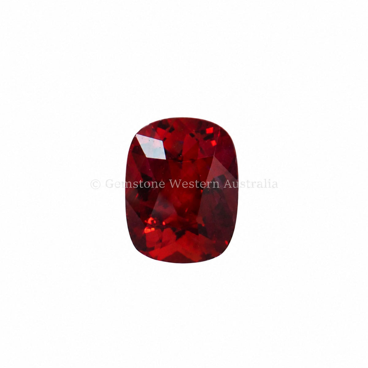 1.40 ct natural ruby, rectangular cushion cut