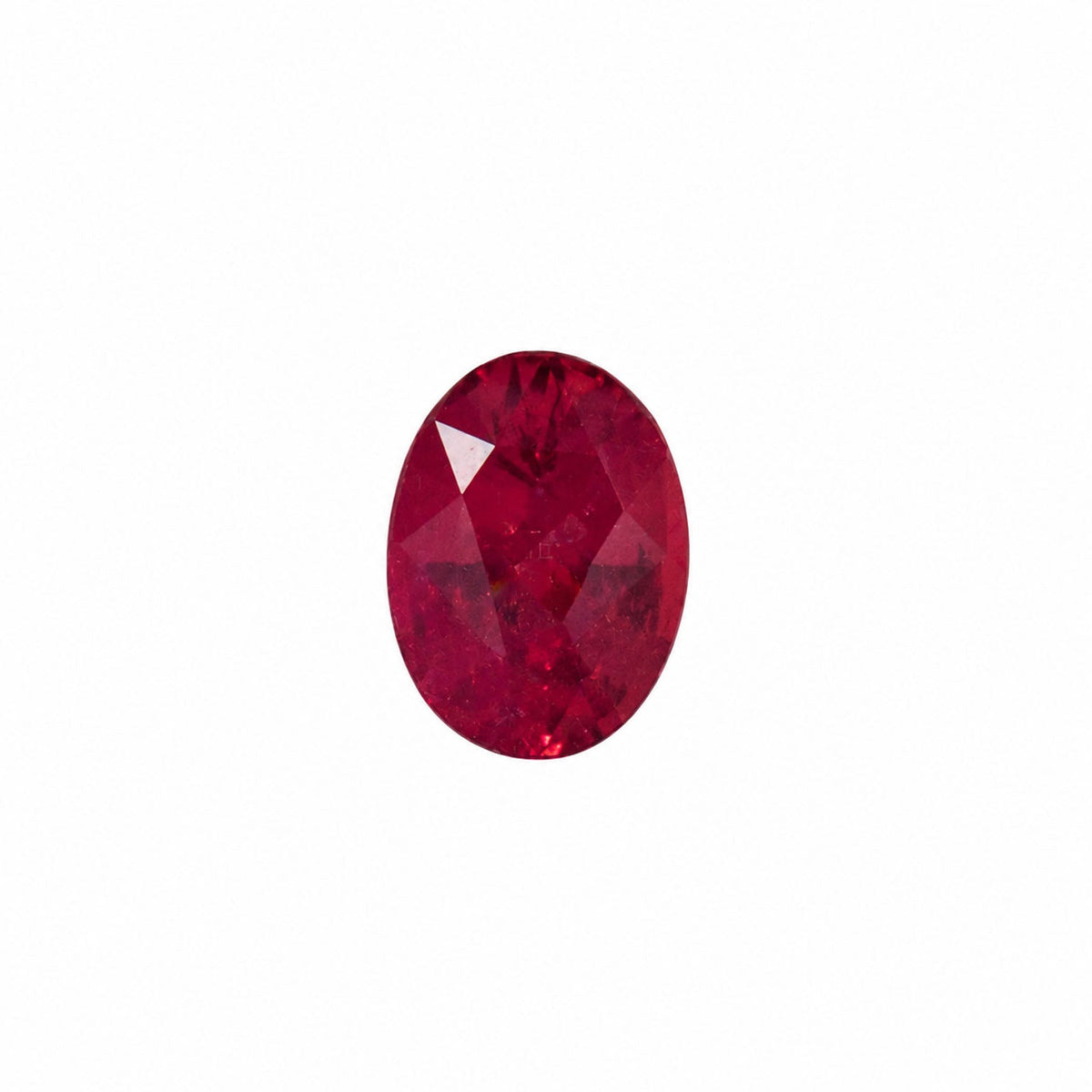 1.51 ct natural ruby, oval cut loose gemstone