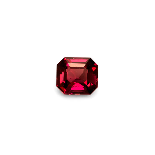 0.55CT NATURAL UNHEATED RUBY - OCTAGON CUT