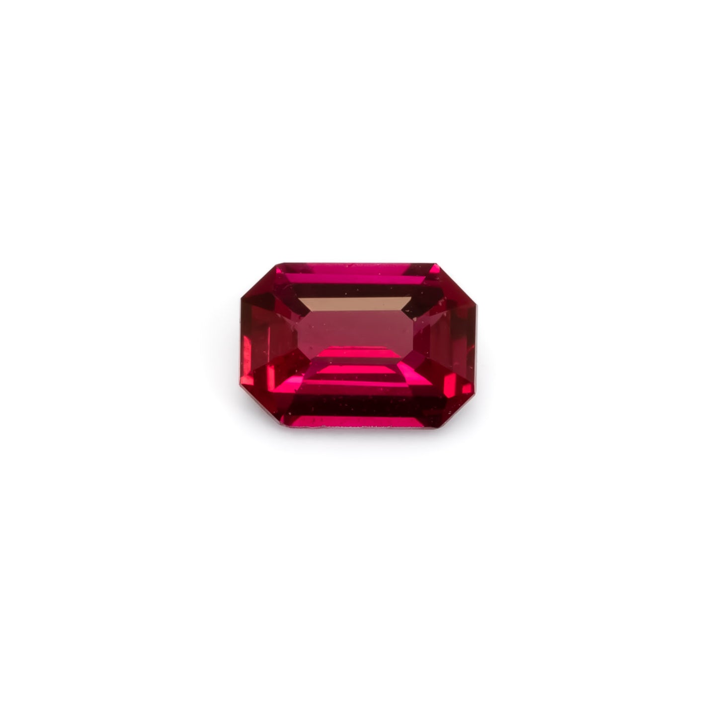 0.35CT NATURAL UNHEATED RUBY OCTAGON STEP CUT