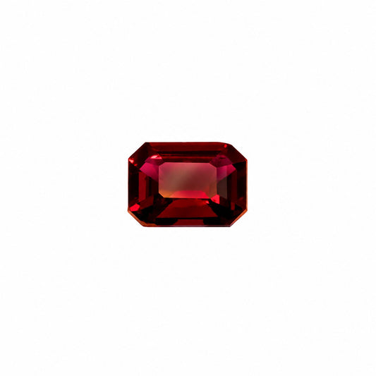 0.96 ct natural unheated ruby, octagon cut