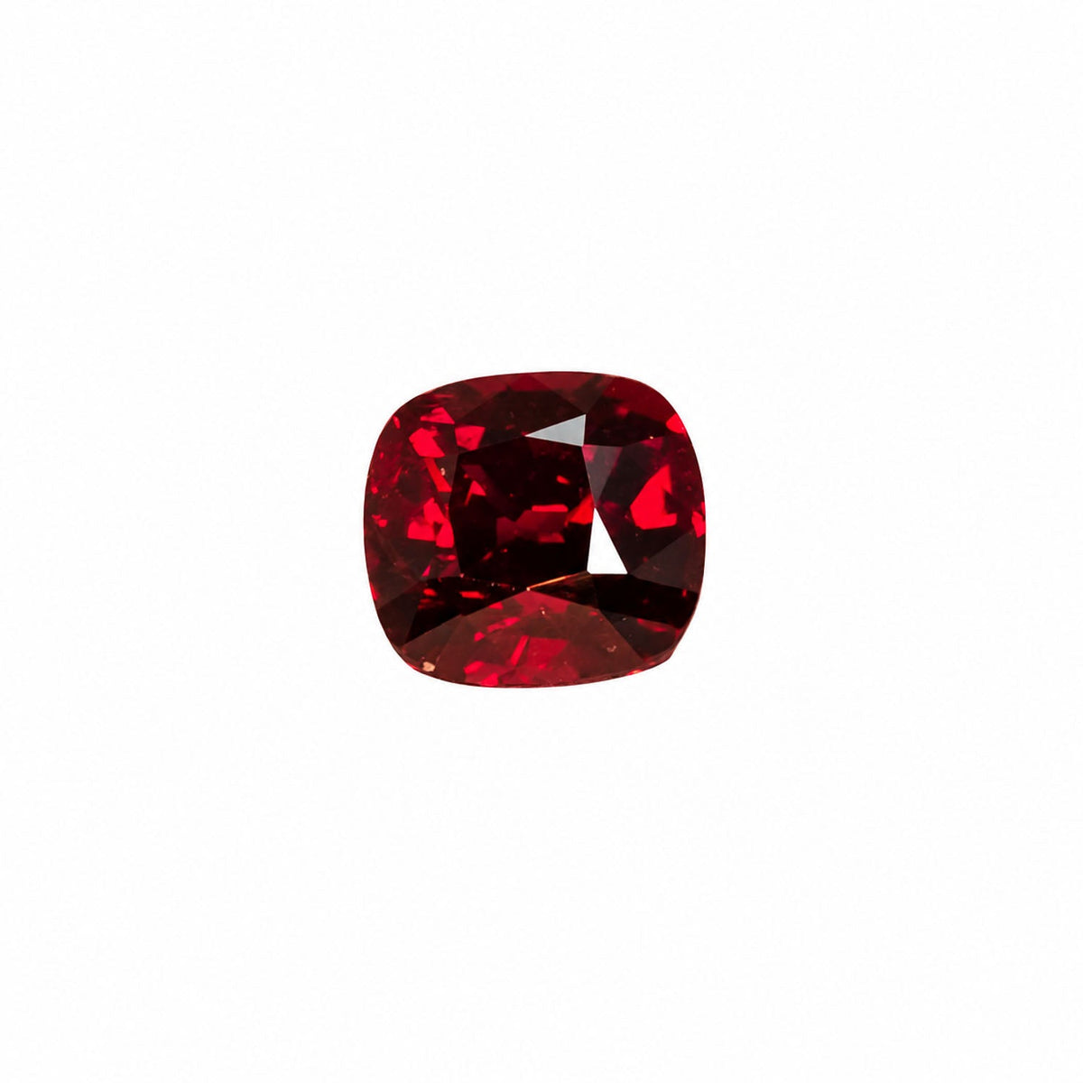 1.02 ct natural unheated ruby, cushion cut