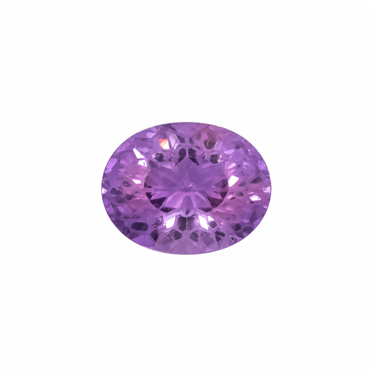 0.93ct natural pink sapphire, oval fantasy cut
