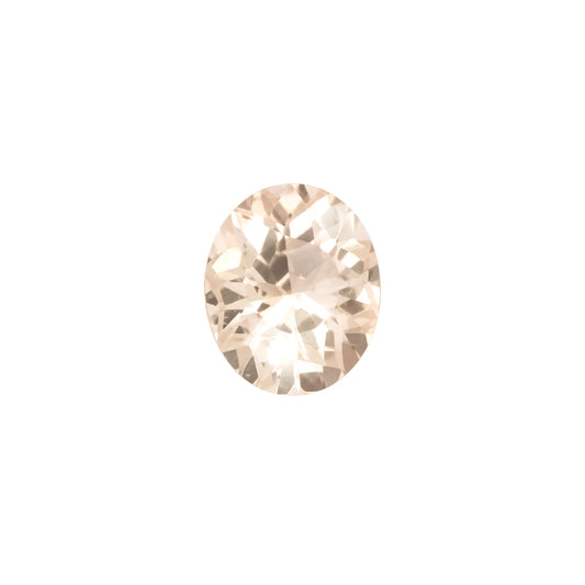 0.82ct natural unheated yellow sapphire, oval precision cut