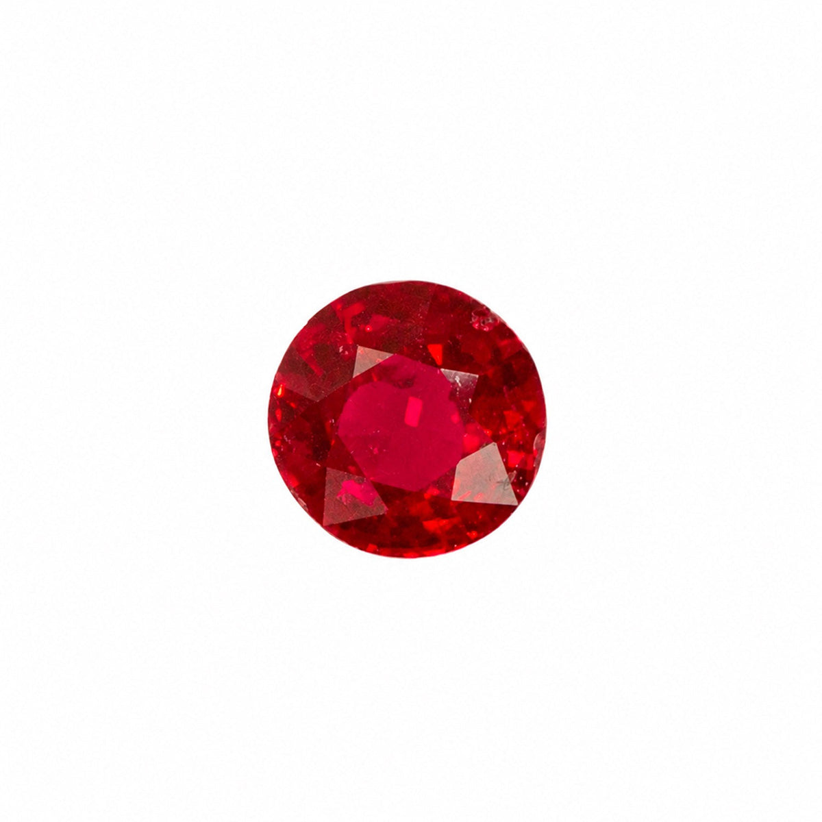 1.0 ct unheated ruby shown to display its red colour