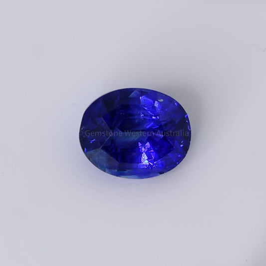5.06 CT NATURAL UNHEATED BLUE SAPPHIRE OVAL CUT