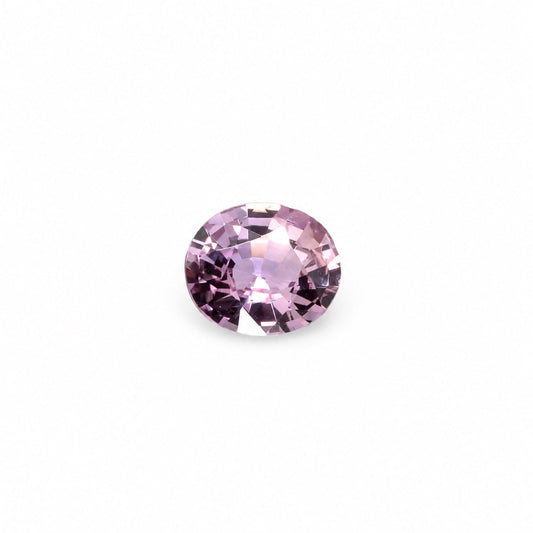 1.22 ct natural unheated pink sapphire, oval mixed cut