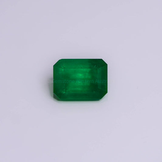 4.8  Carats Loose Colombian Emerald  Certified Emerald
