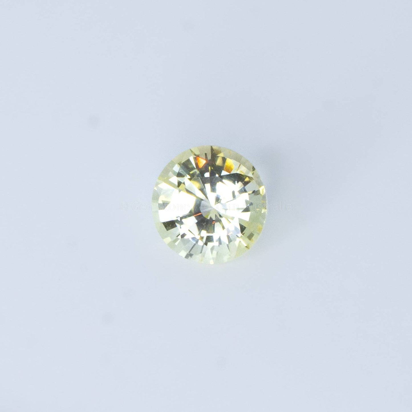 2.0  Carat  Natural Yellow Sapphire