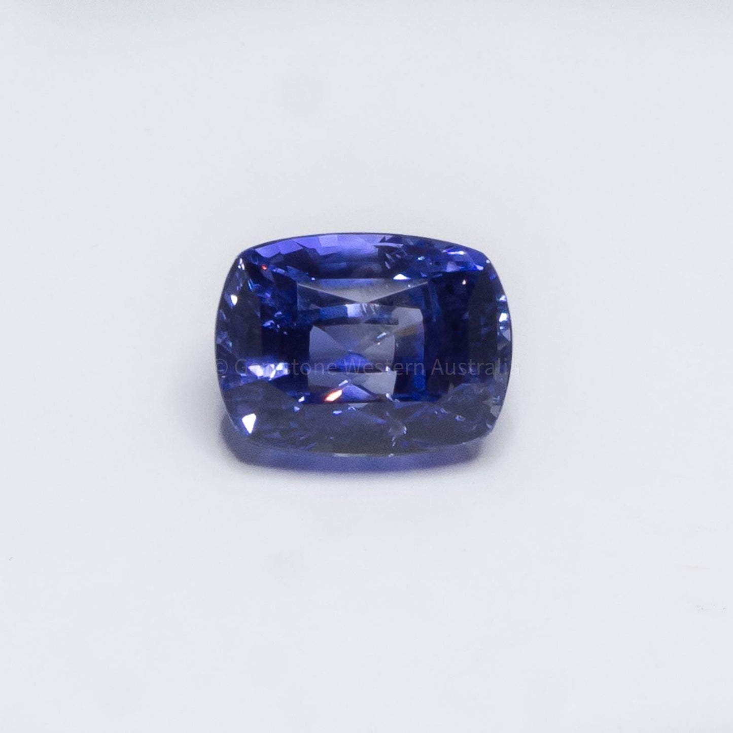 4.04 CT NATURAL CORNFLOWER BLUE SAPPHIRE CUSHION  CUT