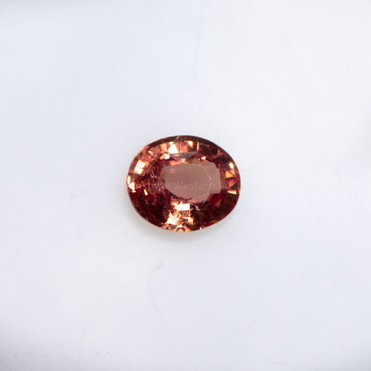 1.05 CT NATURAL PADPARADSCHA OVAL CUT UNHEATED