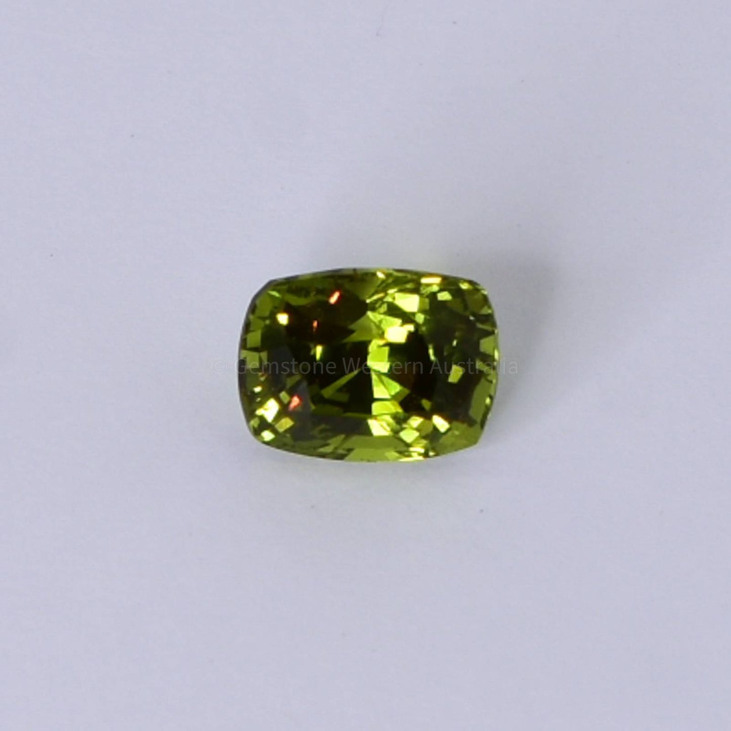 2.19 CT NATURAL ALEXANDRITE CUSHION CUT - NATURAL CHRYSOBERYL