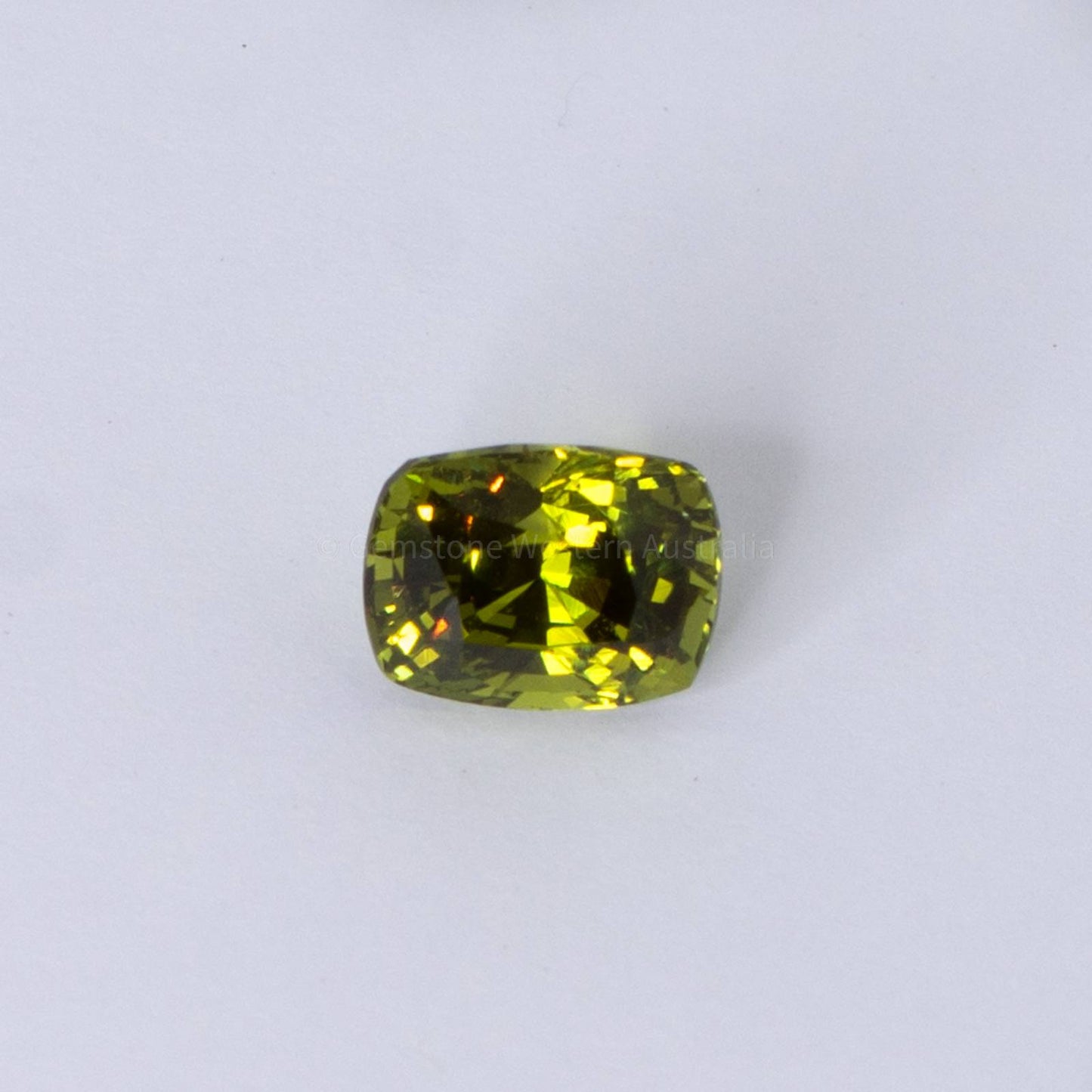 2.19 CT NATURAL ALEXANDRITE CUSHION CUT - NATURAL CHRYSOBERYL