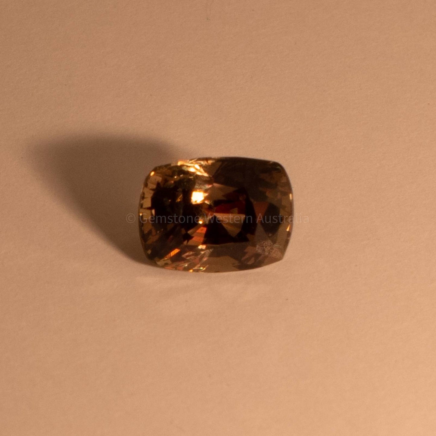 2.19 CT NATURAL ALEXANDRITE CUSHION CUT - NATURAL CHRYSOBERYL