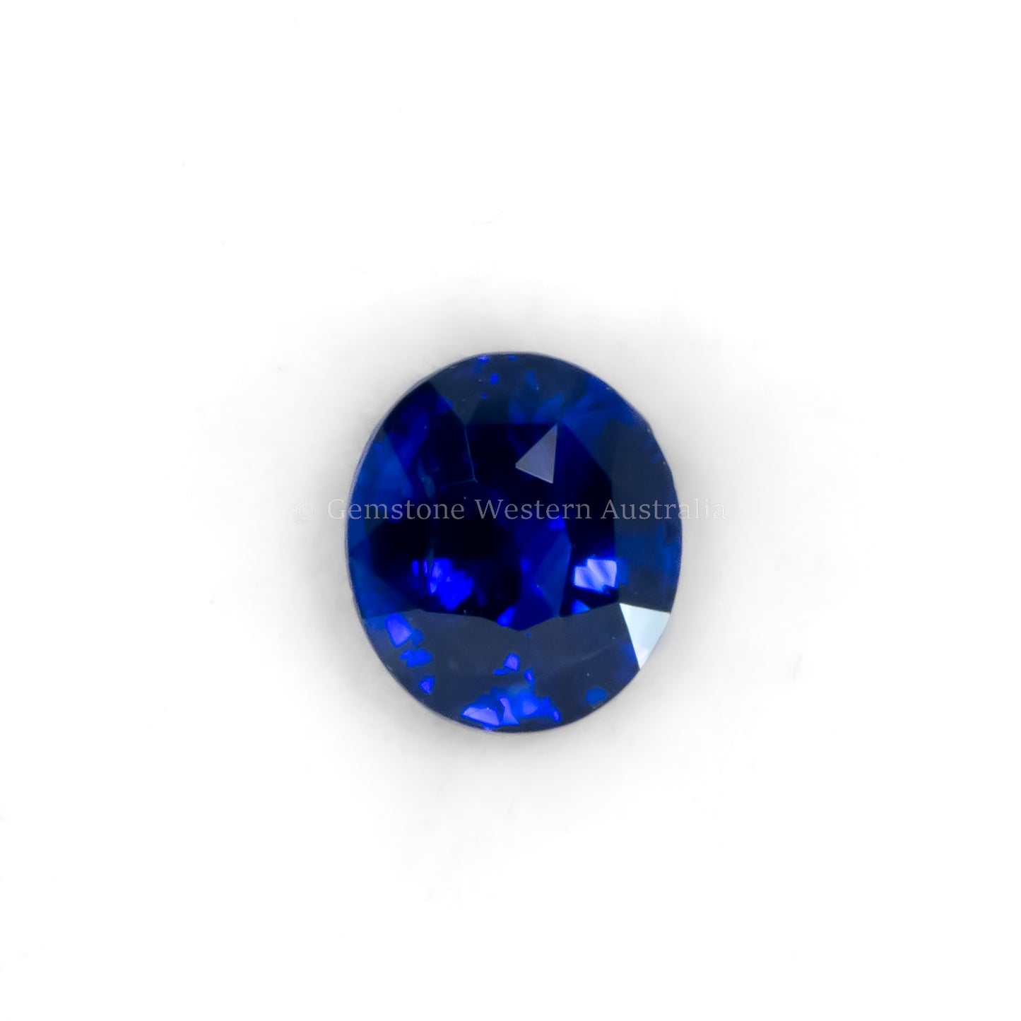 2.02 CT NATURAL HEATED BLUE SAPPHIRE - OVAL CUT