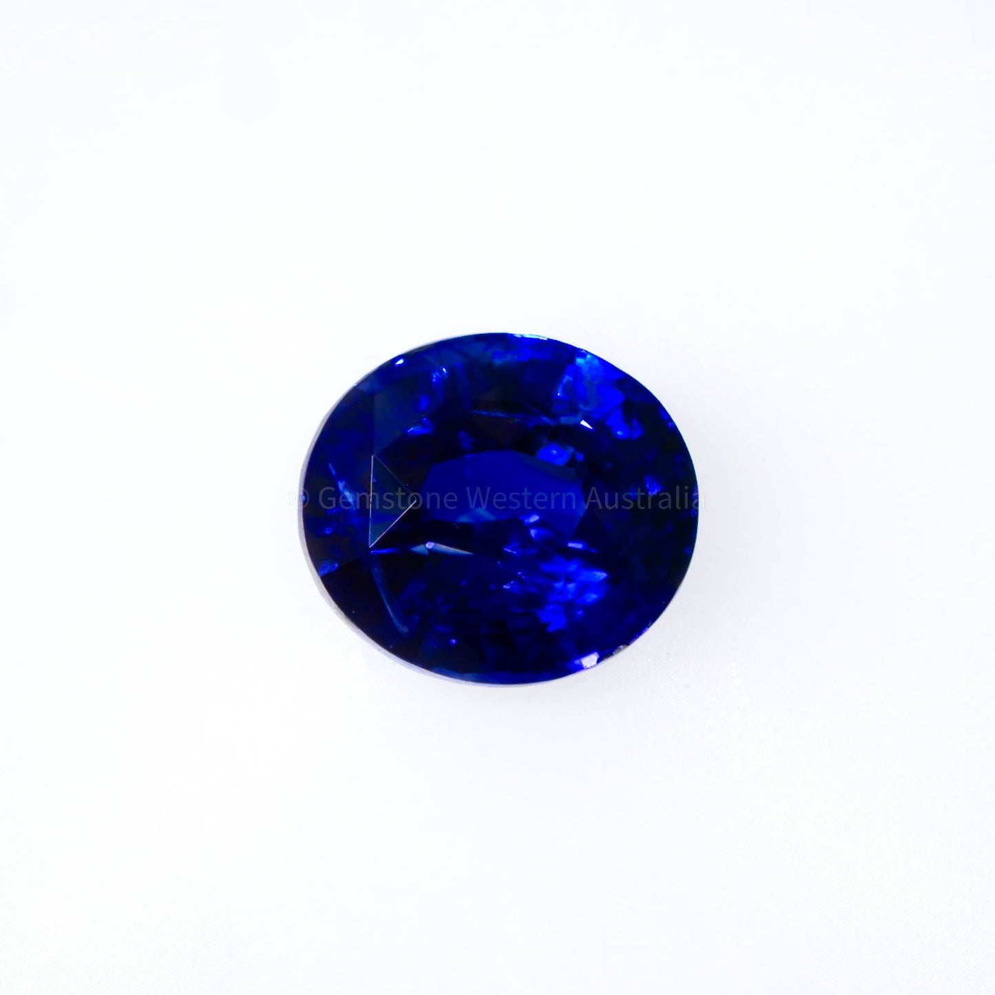 2.02 CT NATURAL  BLUE SAPPHIRE OVAL CUT