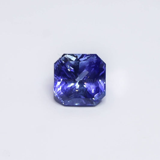 3.58 CT NATURAL BLUE SAPPHIRE OCTAGON CUT