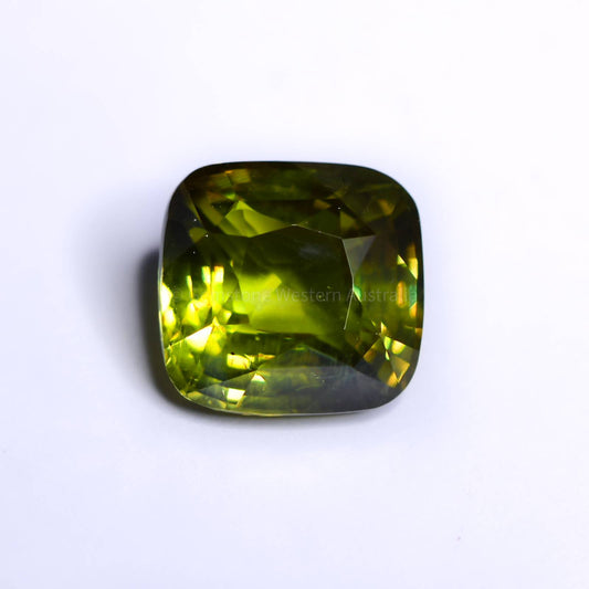 3.56 CT NATURAL ALEXANDRITE OVAL MIX CUT - NATURAL CHRYSOBERYL