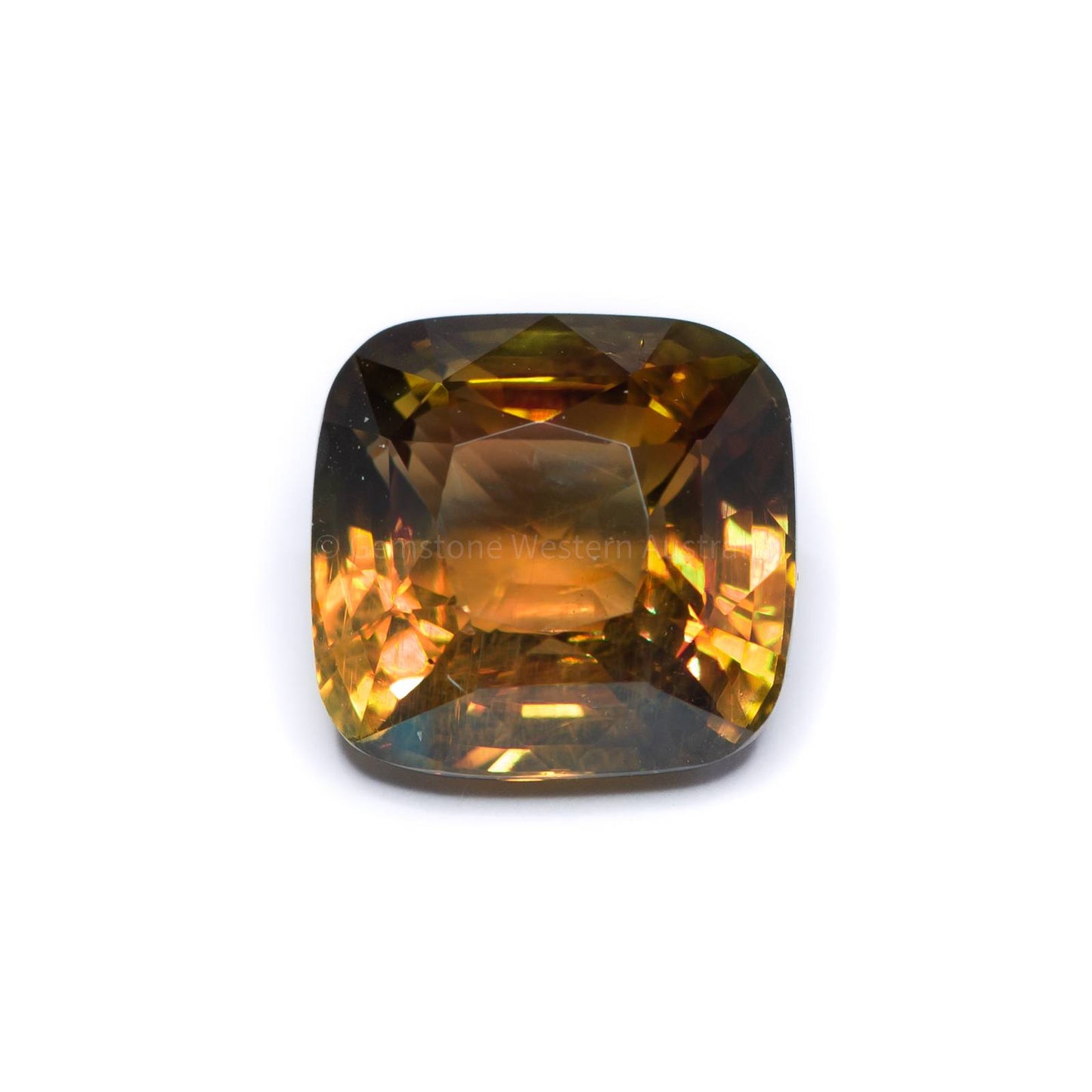3.56 CT NATURAL ALEXANDRITE OVAL MIX CUT - NATURAL CHRYSOBERYL