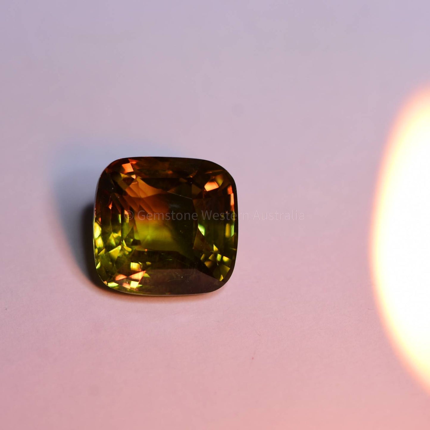 3.56 CT NATURAL ALEXANDRITE OVAL MIX CUT - NATURAL CHRYSOBERYL