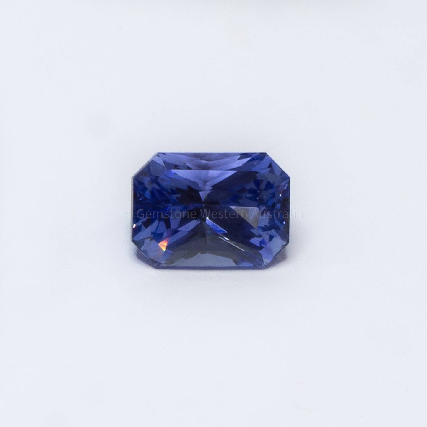2.52 CT NATURAL BLUE SAPPHIRE RADIANT CUT