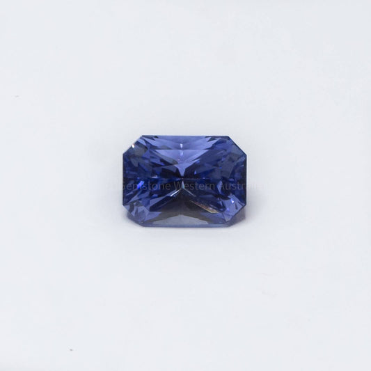 2.52 CT NATURAL BLUE SAPPHIRE RADIANT CUT
