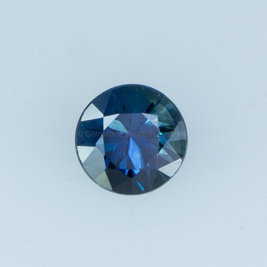 1.03  CT UNHEATED NATURAL TEAL  GREEN-BLUE SAPPHIRE   CERTIFIED