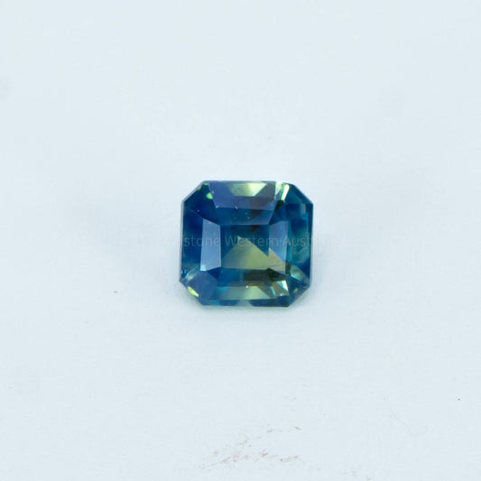 0.73 CT UNHEATED NATURAL TEAL  GREEN SAPPHIRE   CERTIFIED