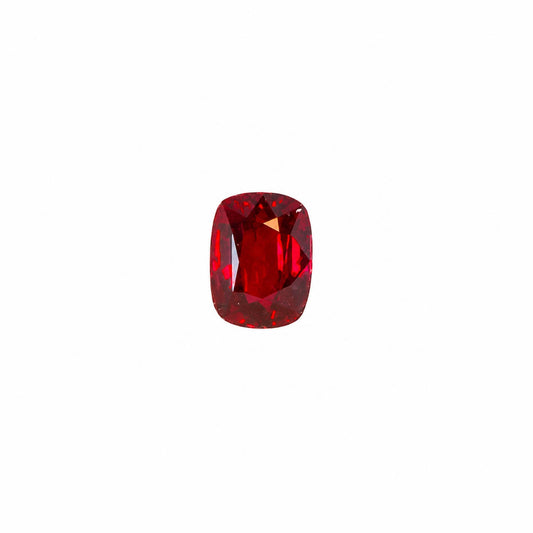 1.09 ct natural unheated ruby, rectangular cushion cut