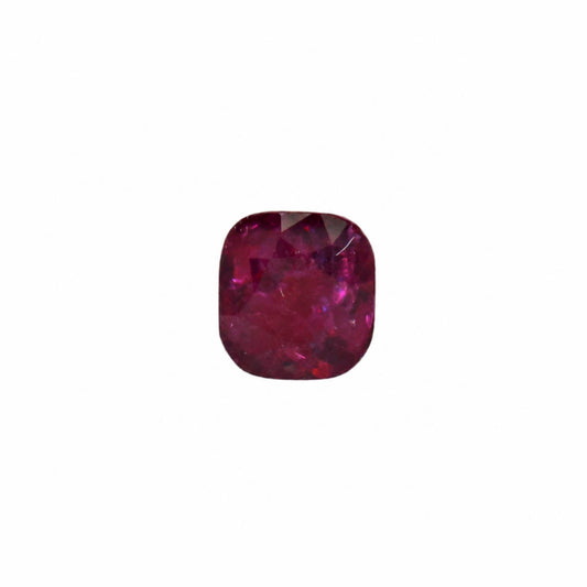 1.05 ct natural unheated ruby, cushion cut loose gemstone
